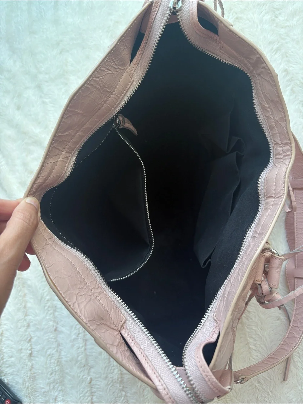 Blush Pink City Bag